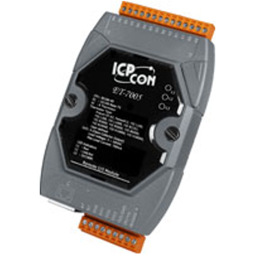 MODBUS TCP BASED DATA ACQUISITION REMOTE I/O MODULE WITH 8-CHANNEL THERMISTOR INPUT AND 4-CHANNEL ISOLATED OUTPUT.