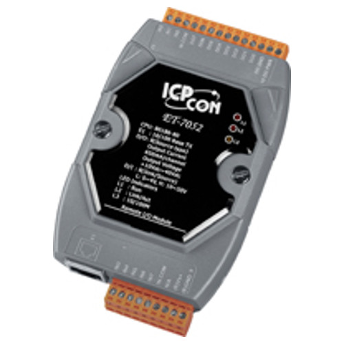 8-CHANNEL ISOLATED SOURCE TYPE OPEN COLLECTOR OUTPUT AND 8-CHANNEL ISOLATED DIGITAL INPUT DATA ACQUISITION MODULE WITH 32-BIT COUNTERS,
