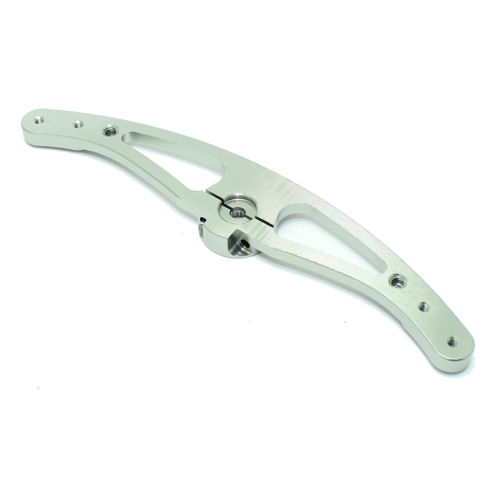 CNC MACHINED ALLOY DOUBLE SERVO ARM FOR JR SPLINES,