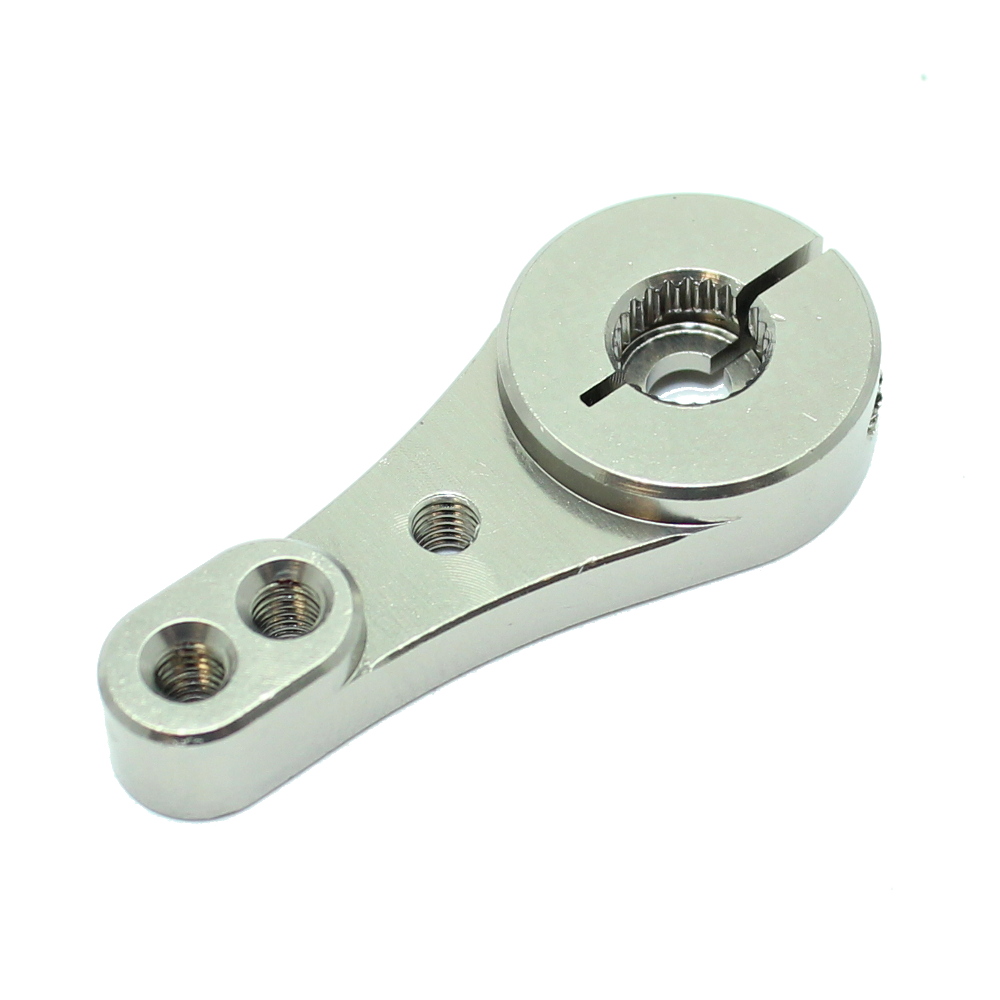 CNC MACHINED ALLOY SERVO ARM FOR JR SPLINES (25T),