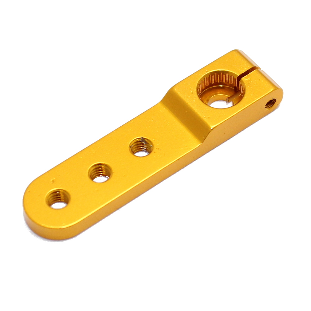 CNC MACHINED ALLOY SERVO ARM FOR HITEC SPLINES