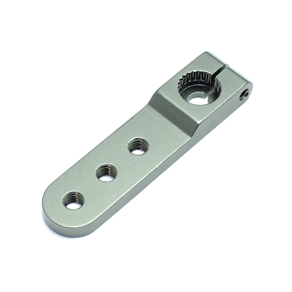 CNC MACHINED ALLOY SERVO ARM FOR JR SPLINES (25T),