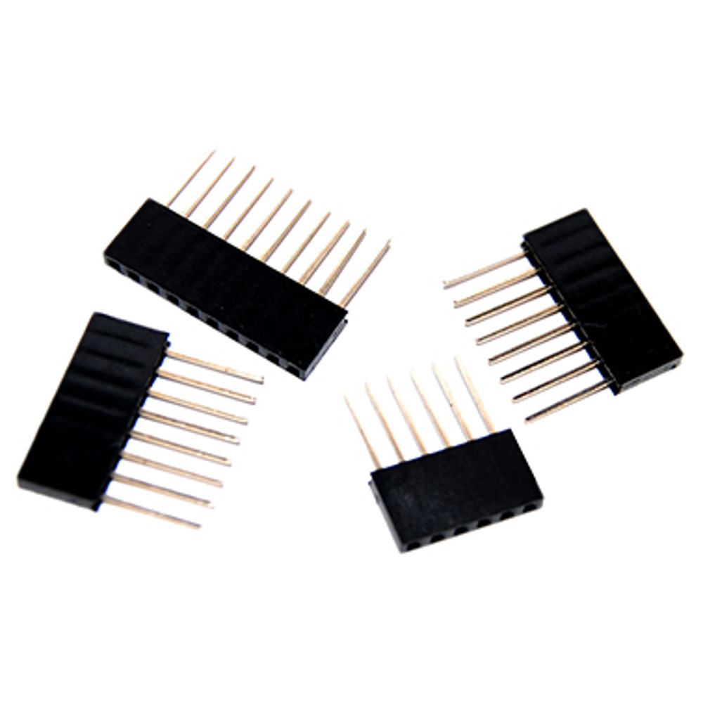 Arduino Stackable Header Kit (1 x 6pin, 2 x 8 pin, 1 x 10 pin)