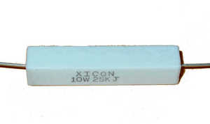 high voltage THT 300Ω 2W ±5% ROYAL OHM 10x KNPA2W-300R Resistor wire-wound 