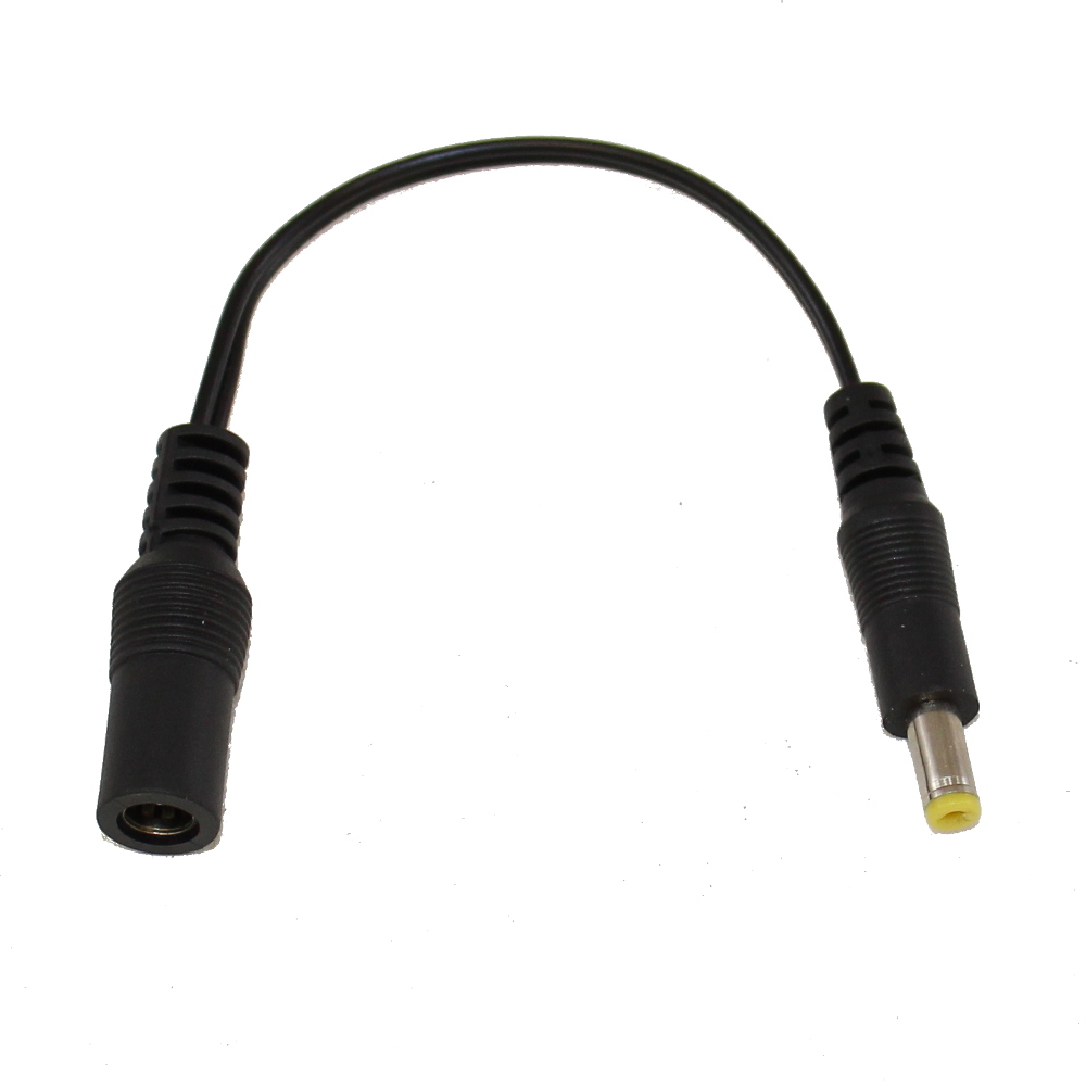 1pce DC Power 4.8x1.7mm Male Plug to 5.5x2.1mm Female Jack RF Adapter Connector 