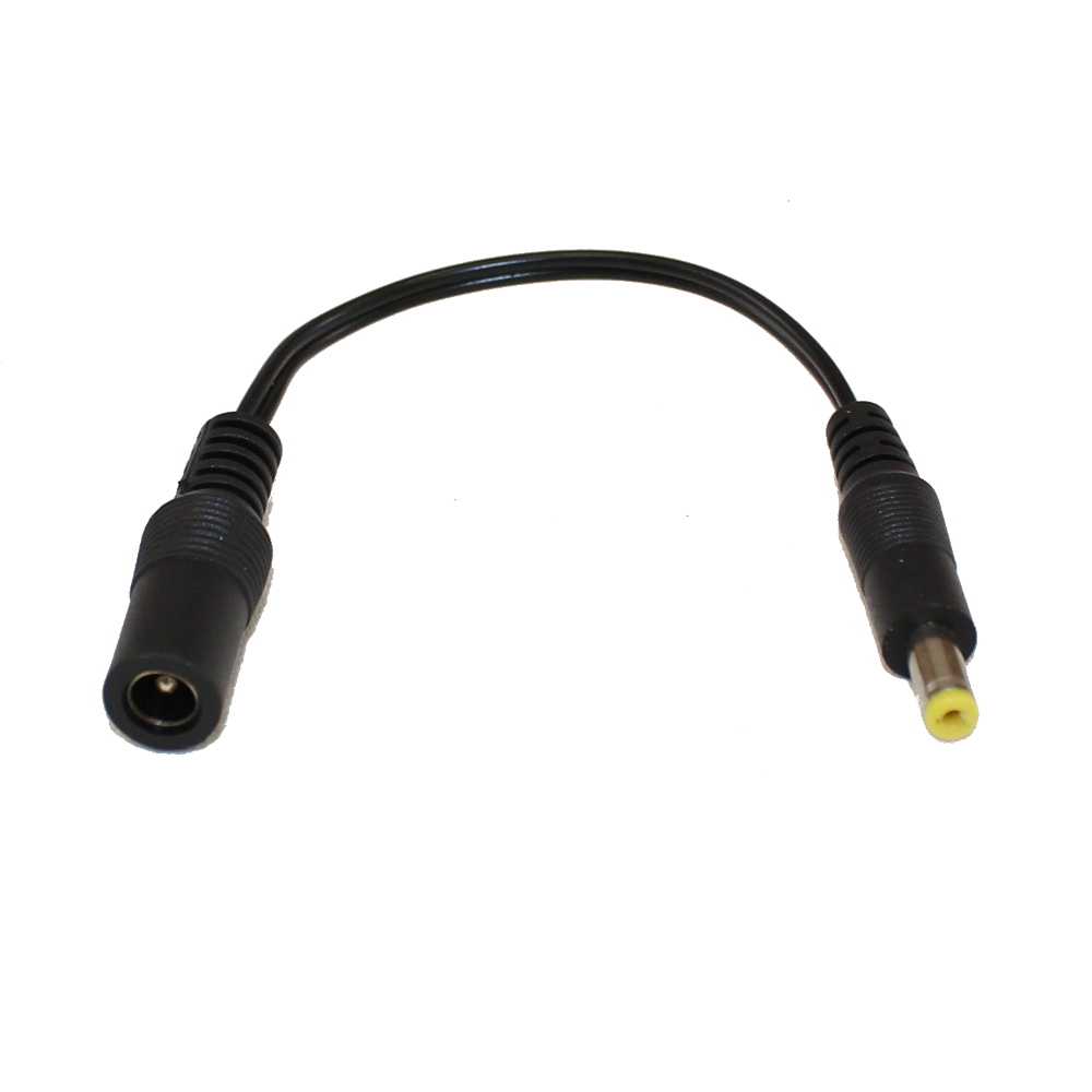 4.8mm x 1.7mm Male Plug to 5.5mm x 2.1mm female socket DC Power Adapter cable 