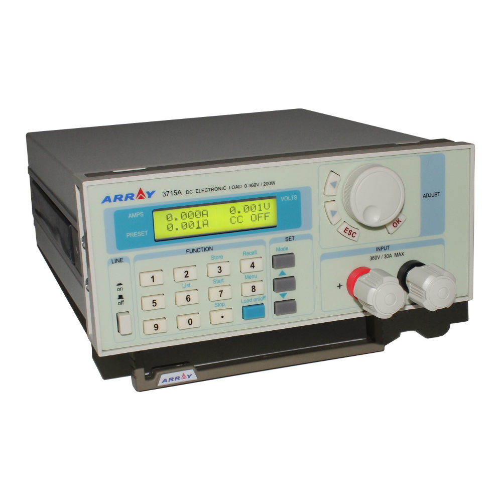 Array Programmable Electronic Load 360VDC/200W