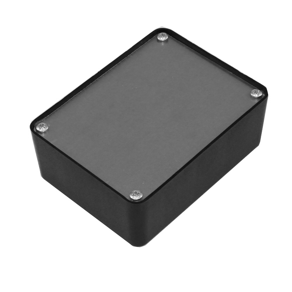 Black Plastic Enclosure Small Project Box /For Electronic Circuits12.1x5.6x4.2cm