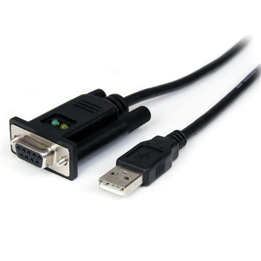 USB to RS-232 Null Modem Adapter