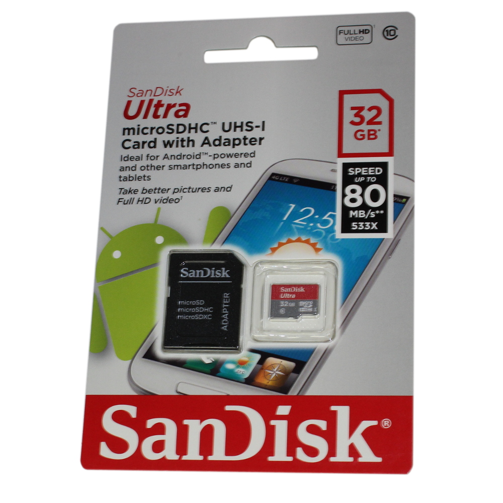 32gb Micro Sd Memory Card From Sandisk 32gb Micro Sd Memory Card From Sandisk
