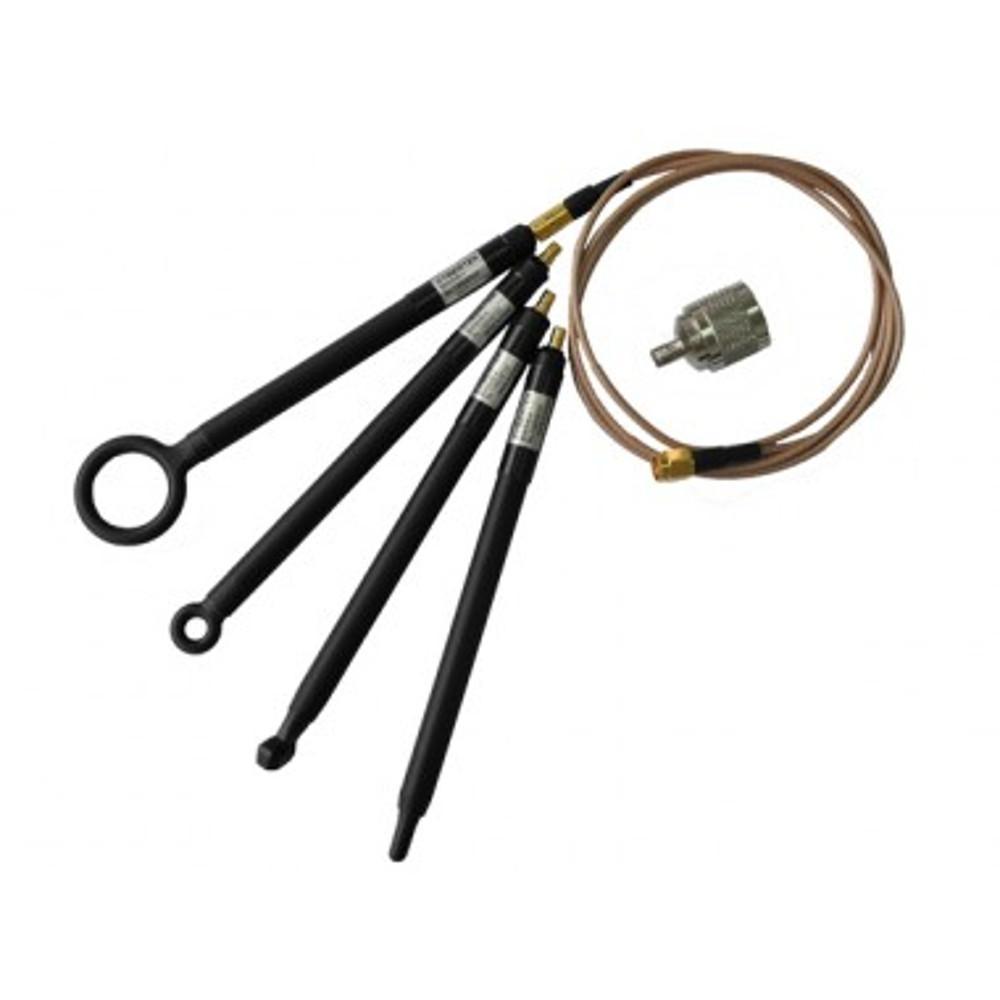 NEAR FIELD PROBE: H FIELD PROBE (4 PCS), N (M) -SMA (M) CABLE, N (M) -BNC (F) PROBE