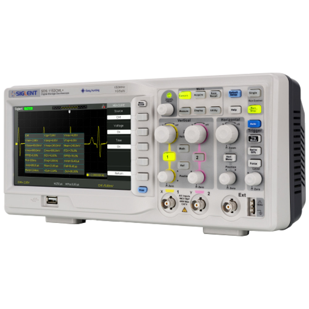 Siglent SDS1102CML+ 100MHz 2 Ch Digital Storage Oscilloscope