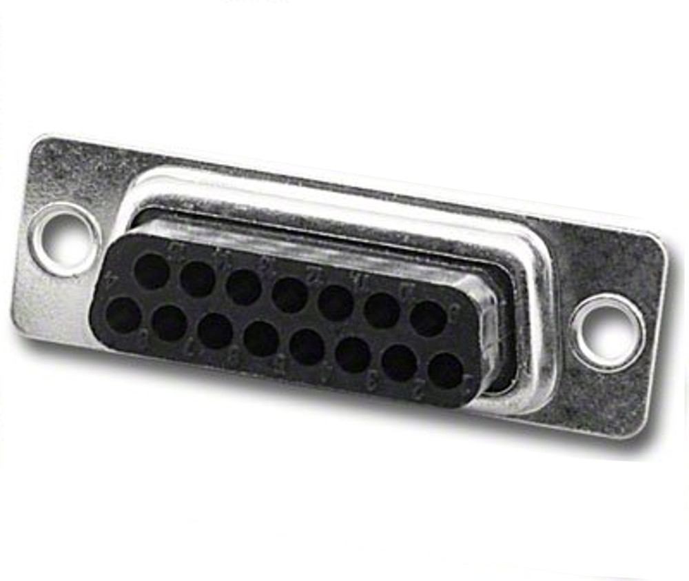 DSub Crimp Connector 15 Pin Female
