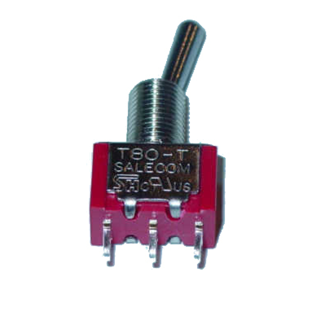 SPDT ON OFF (ON) Miniature Toggle Switch