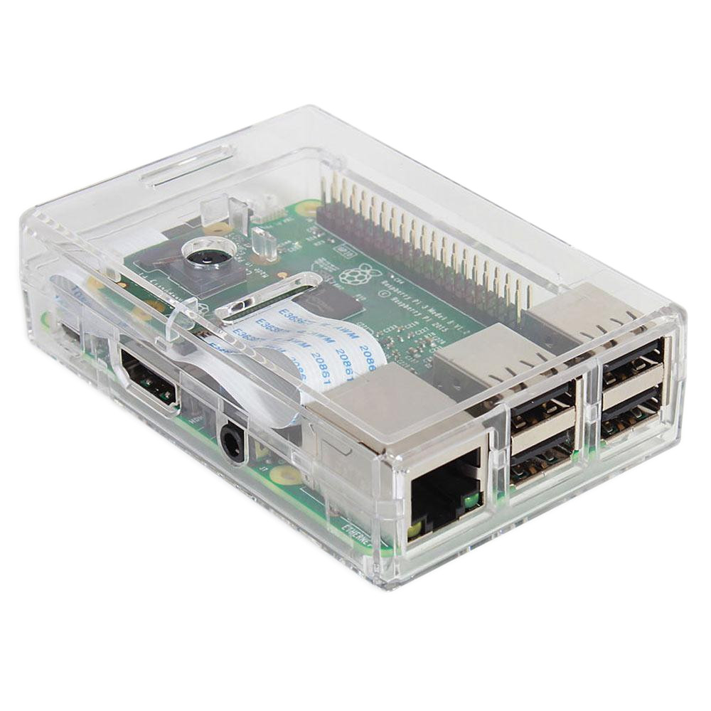 Raspberry Pi 3 Model B+ (ケース付き) Snap-Together Raspberry Pi 3 Model B Case