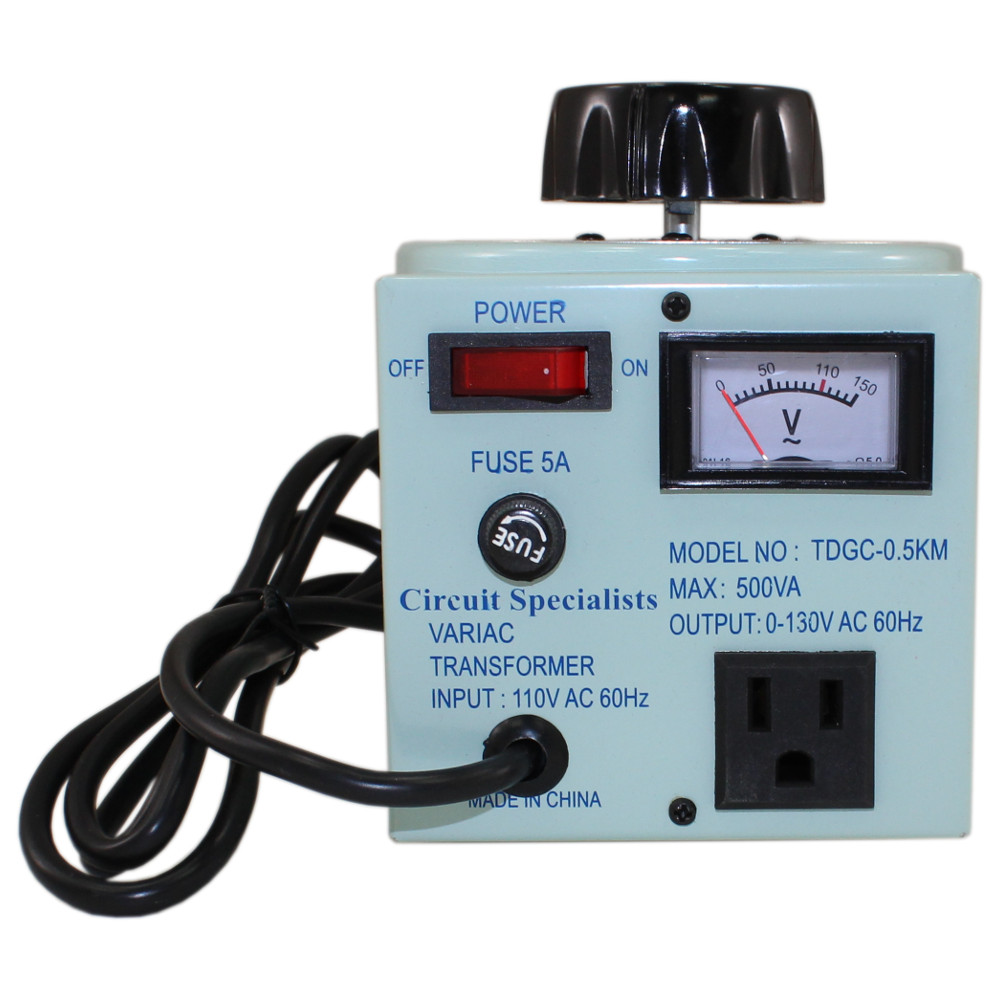 Variable Output Autotransformer with 5 Amp Max Output