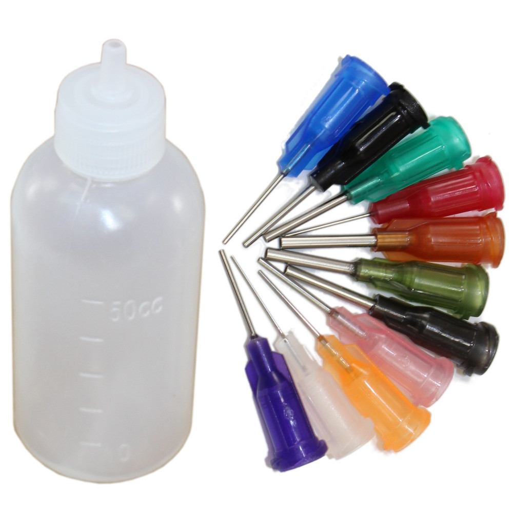 50ml Dispenser Bottle with 11 Needle Tips