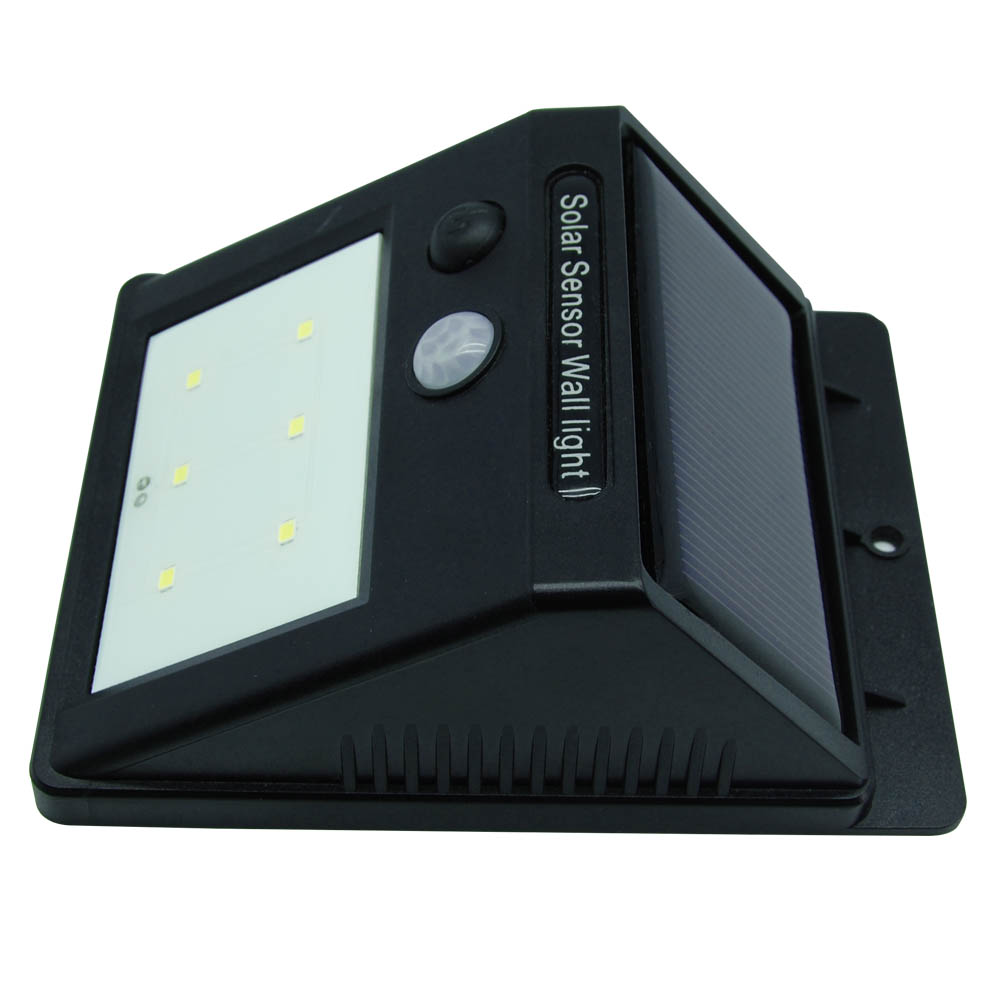 Wall-mount Solar Sensor LED Light