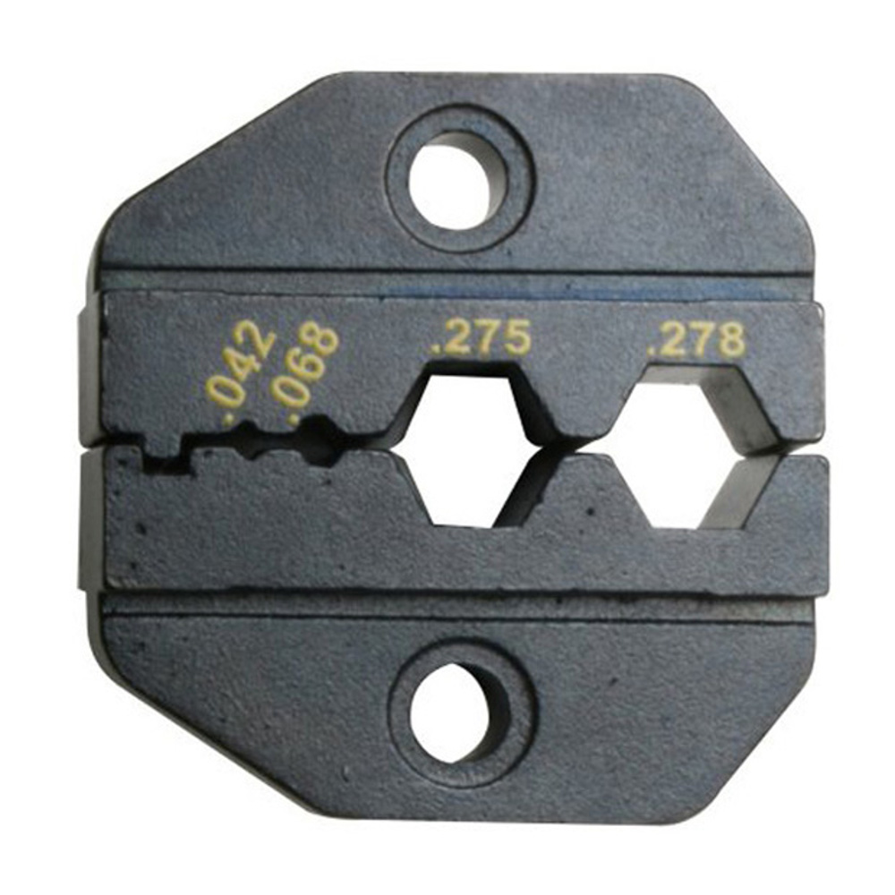 LUNAR SERIES DIE SET HDTV BNC/TNC TRUE 75 OHM COAX RG6/BELDEN 8281/1694A HEX SIZES .042 SQ./.275/.278
