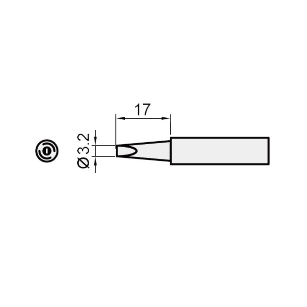 3.2mm Replacement Tip for SS206E & SS207E