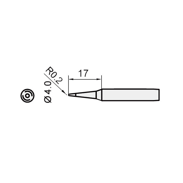 0.2mm Conical Replacement Tip for SS206E & SS207E