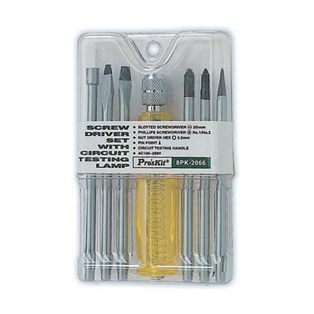 7 Pc. Interchangeable Screwdriver Set