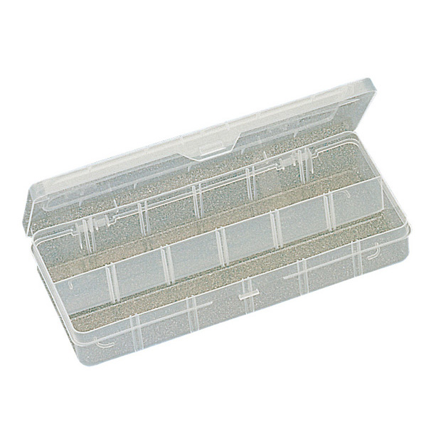 Plastic Box w/dividers 10 X4.75 X 1.5