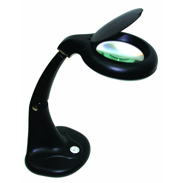 5D DESK TYPE MAGNIFIER - BLACK