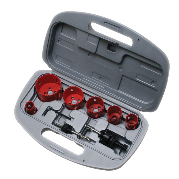 HOLE SAW KIT - 9 PC..7/8