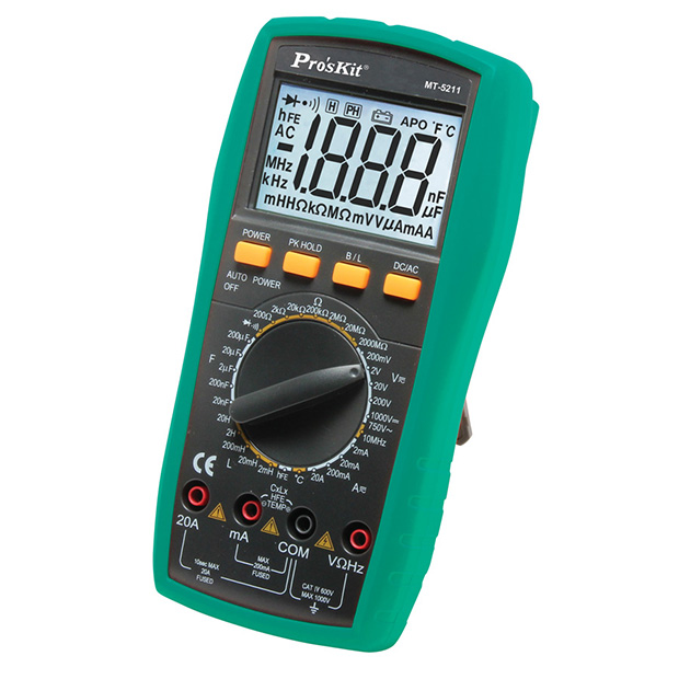 Pro's Kit 3 1/2 Digit Digital LCR Multimeter