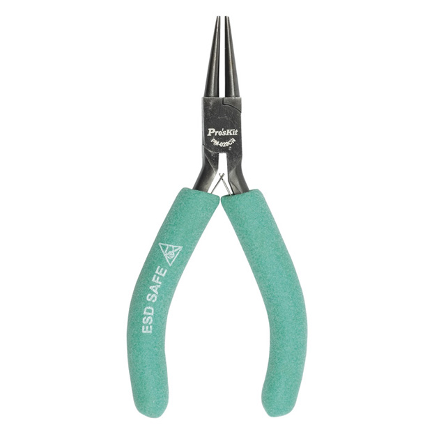 ESD SAFE CUSHION GRIP PLIERS - ROUND NOSED
