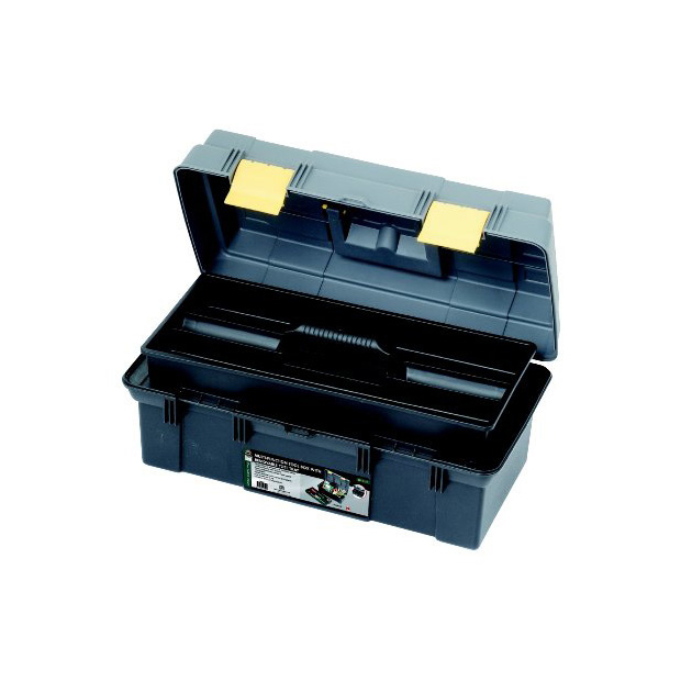 MULTI-FUNCTION TOOL BOX WITH REMOVABLE TOTE TRAY