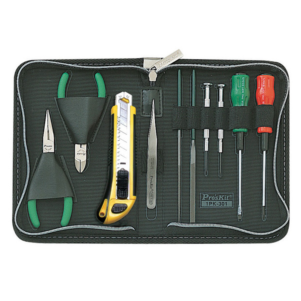 10 Piece Compact Tool Kit