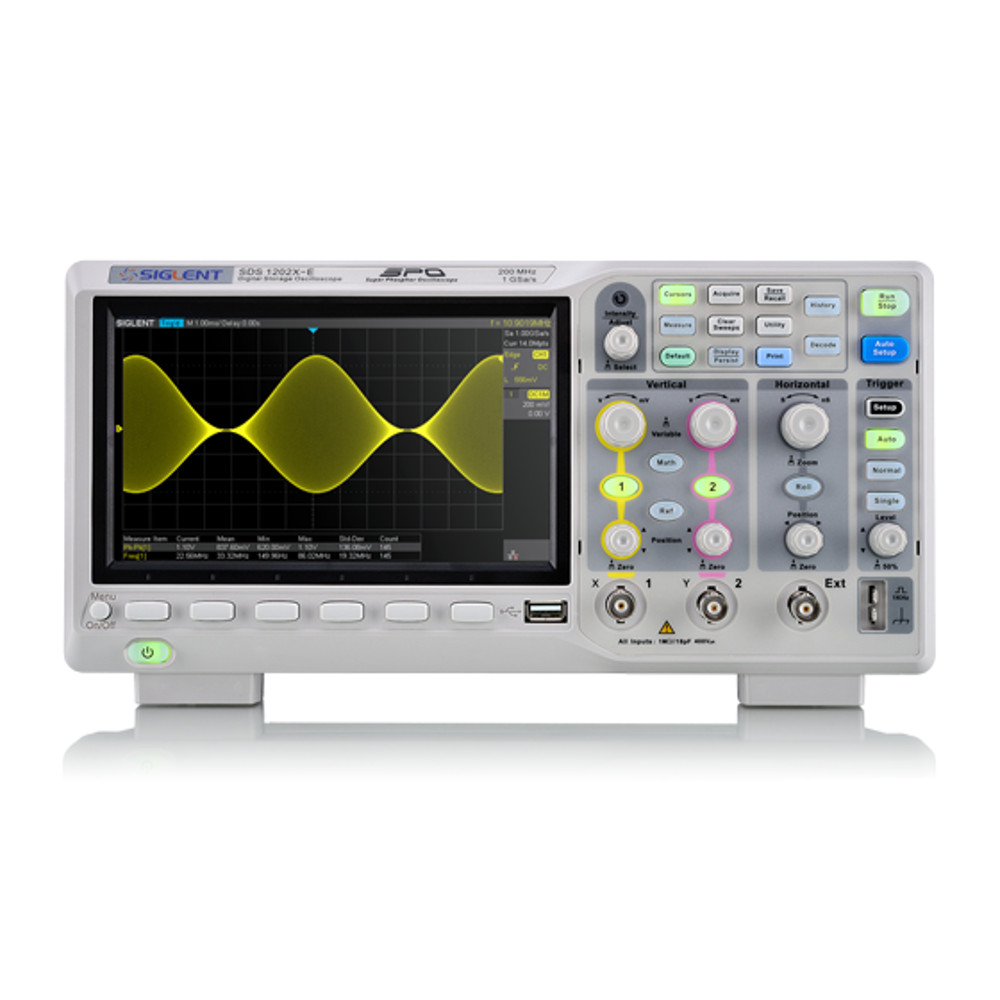 SDS1202X-E Digital Super Phosphor Oscilloscope