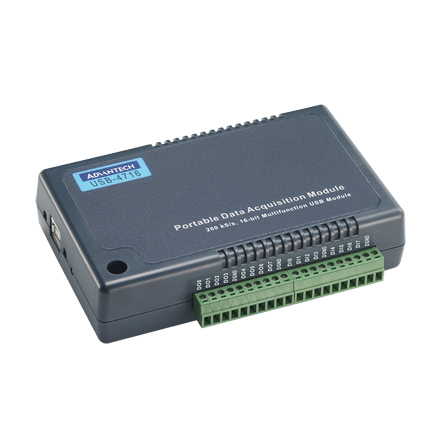 200KS/S, 16 BIT USB MULTIFUNCTION MODULE