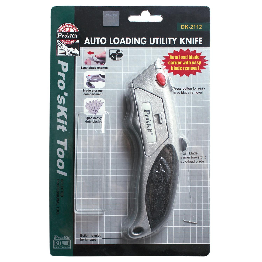 Utility Knife Toolless Blade Change