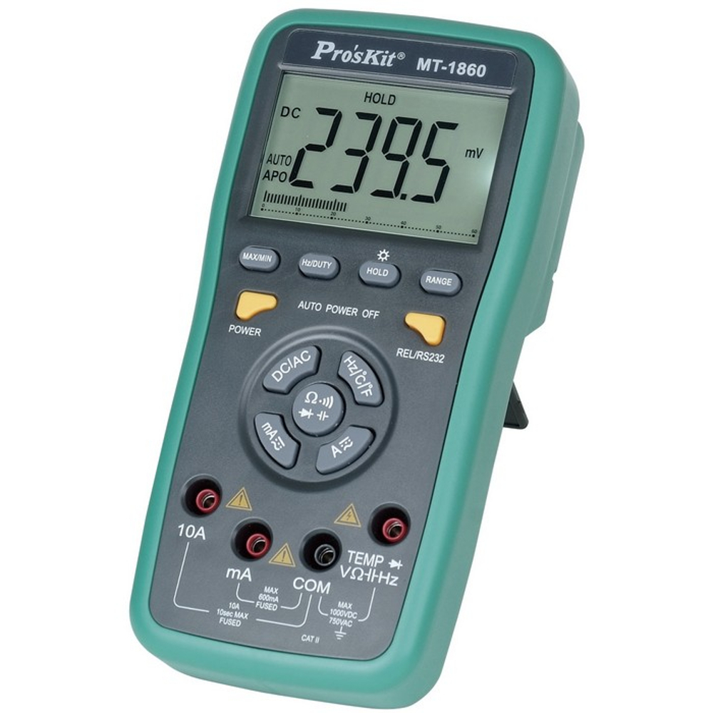 MULTIMETER, DUAL DISPLAY WITH PC INTERFACE