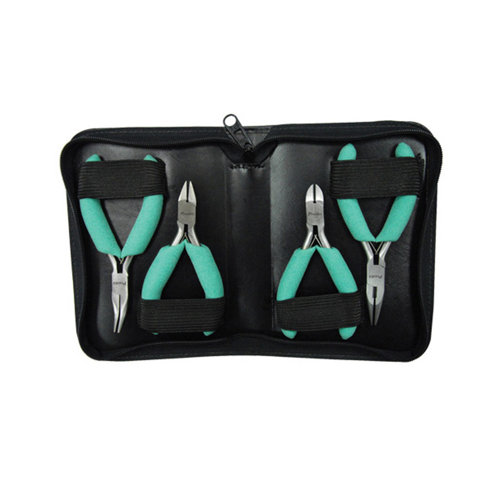 TOOL POUCH WITH ESD SAFE PLIERS AND CUTTERS