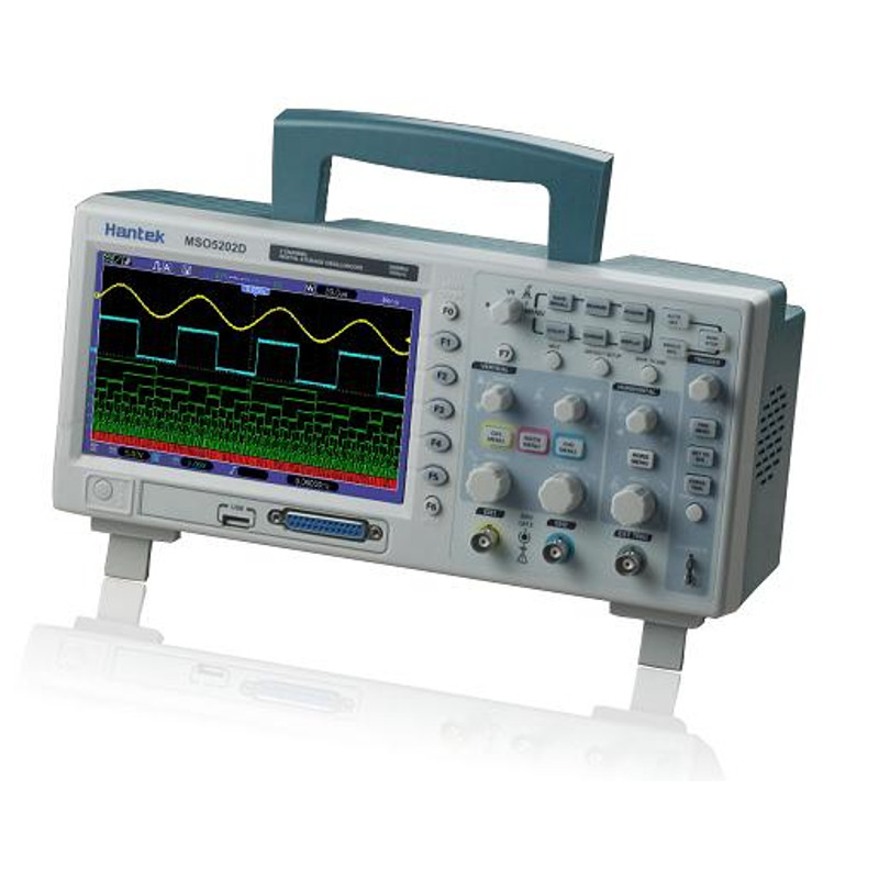 Hantek MSO5202D 200MHz, 2/16 Channel Mixed Signal Oscilloscope