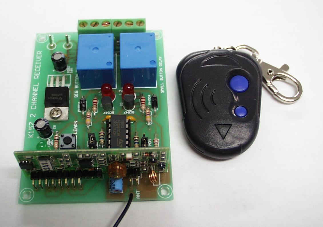 rc 2 channel remote control kit