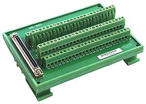 100 PIN SCSI-II TERMINAL BOARD