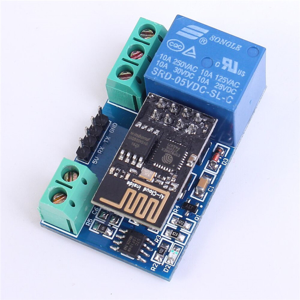 Module de relais 5v, Idéal pour Arduino, ESP32, ESP8266, Framboise Pi