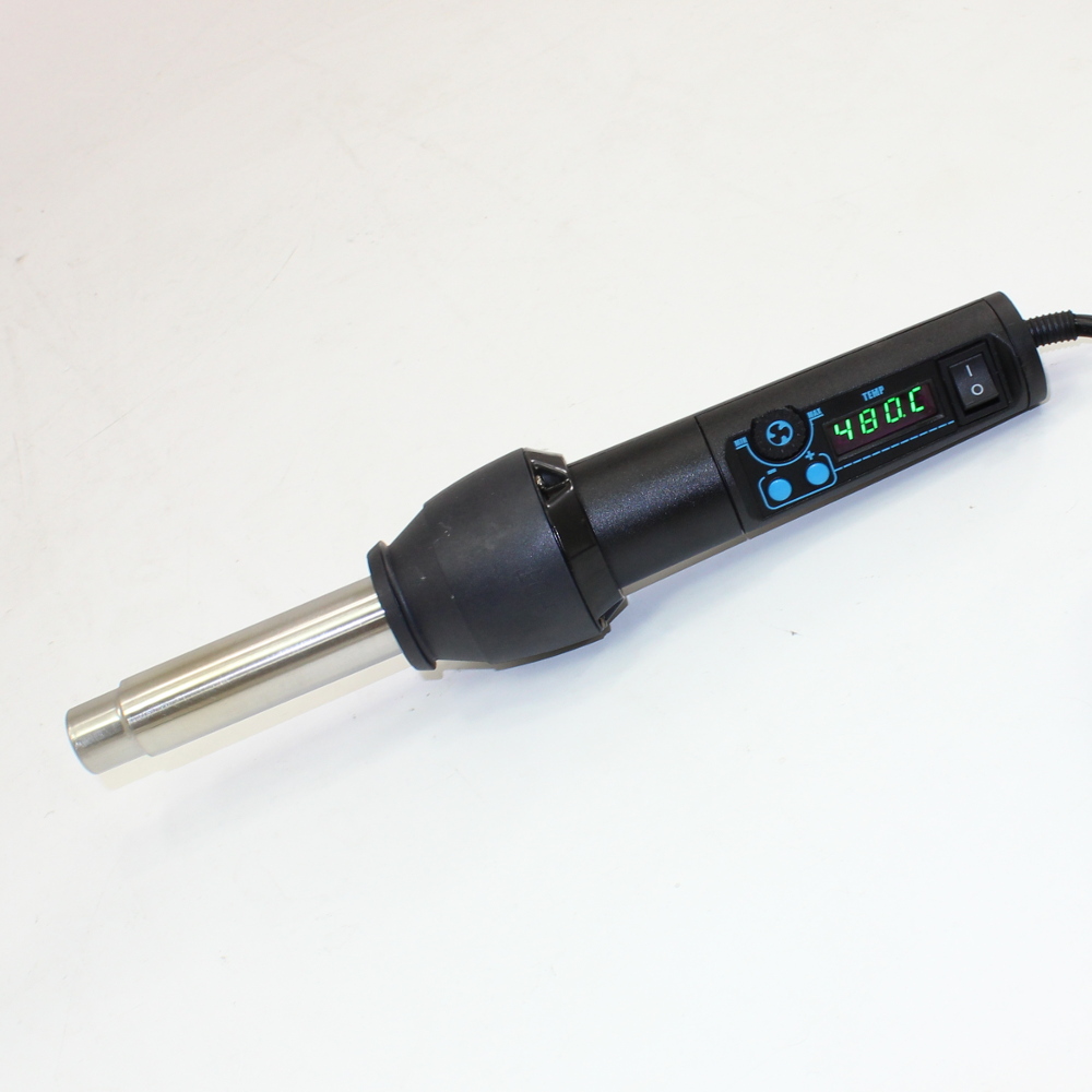HOT AIR GUN WITH DIGITAL TEMPERATURE CONTROL
