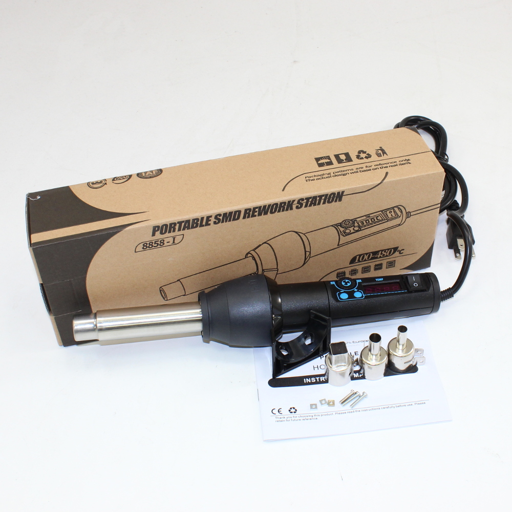 SMD Hot Air Gun with Digital Temperature Control
