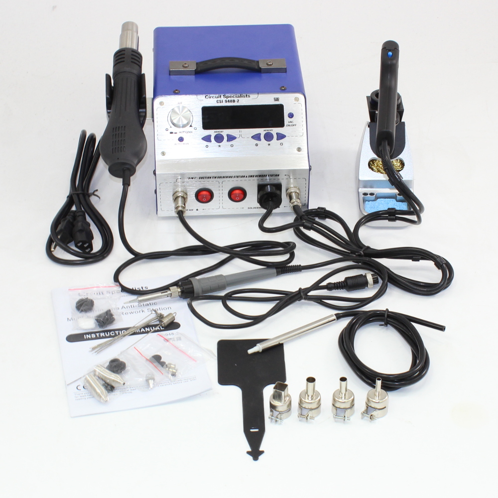 4 in 1 Compact Rework Station with Digital Display