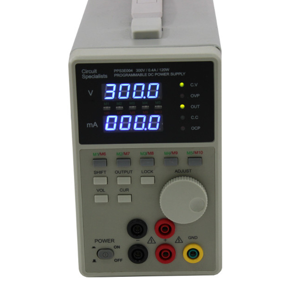 Pps3e004 0 300v 0 400ma Programmable Power Supply Pps3e004 0 300v 0 400ma Programmable Power Supply
