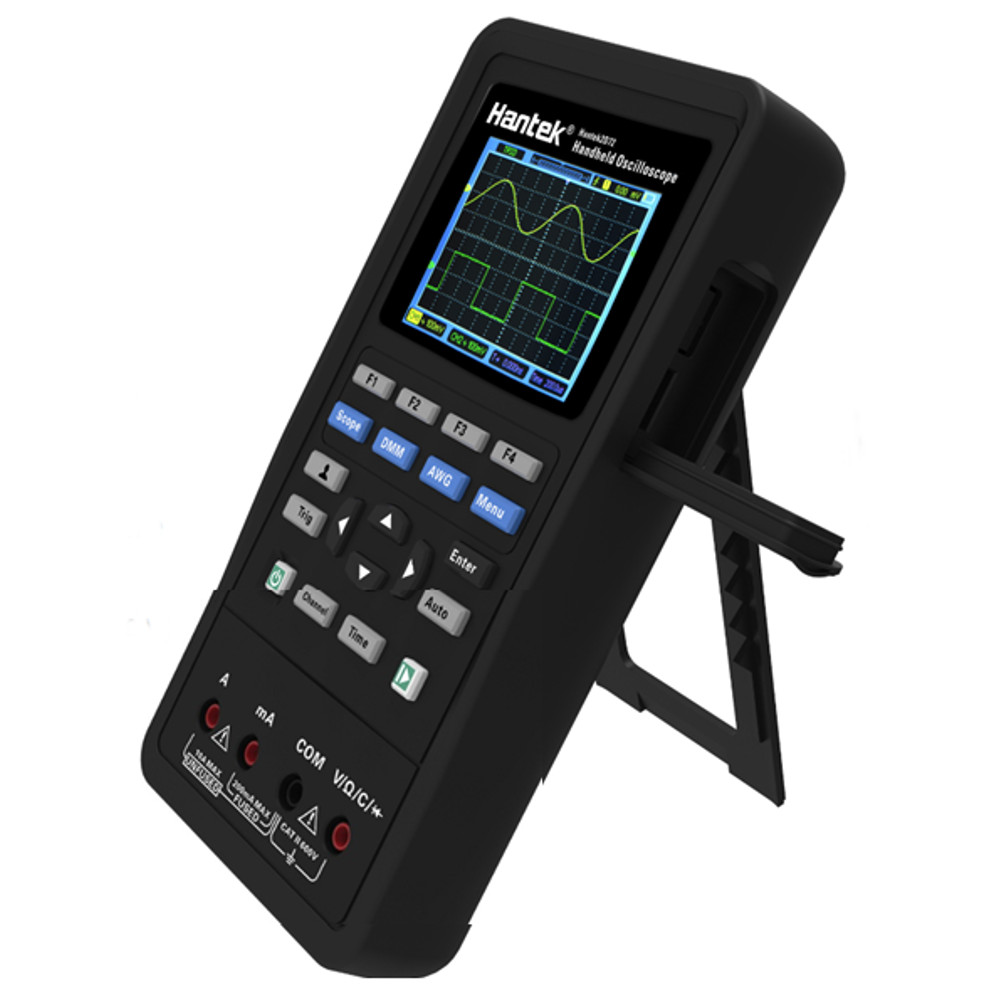 70 MHZ HANDHELD OSCILLOSCOPE, FUNCTION GENERATOR, AND DMM