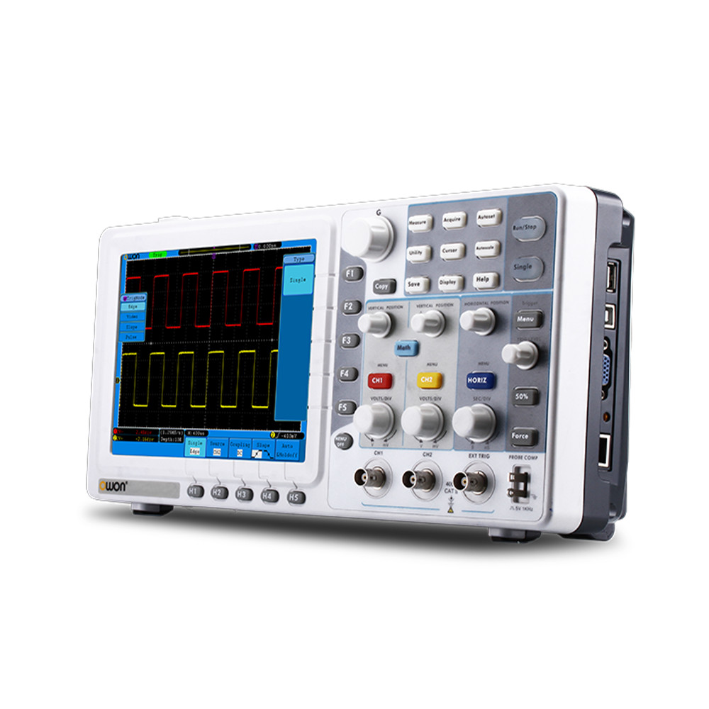 OWON XDG3162 2-Channel 160MHz Arbitrary Waveform Generator - 1.25GS/s, 14-Bit, Touch Screen, With Frequency Counter