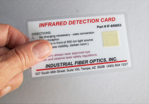 IR (INFRARED) DETECTION CARD 850NM