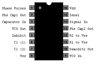 3x 74HC4046AD.652 IC Digital Boucle à Verrouillage De Phase Series HC SMD Paquet SO16